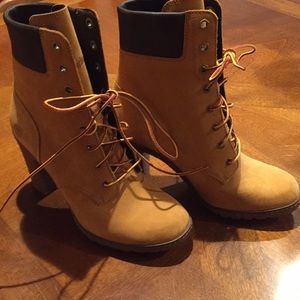 Timberland heeled boots